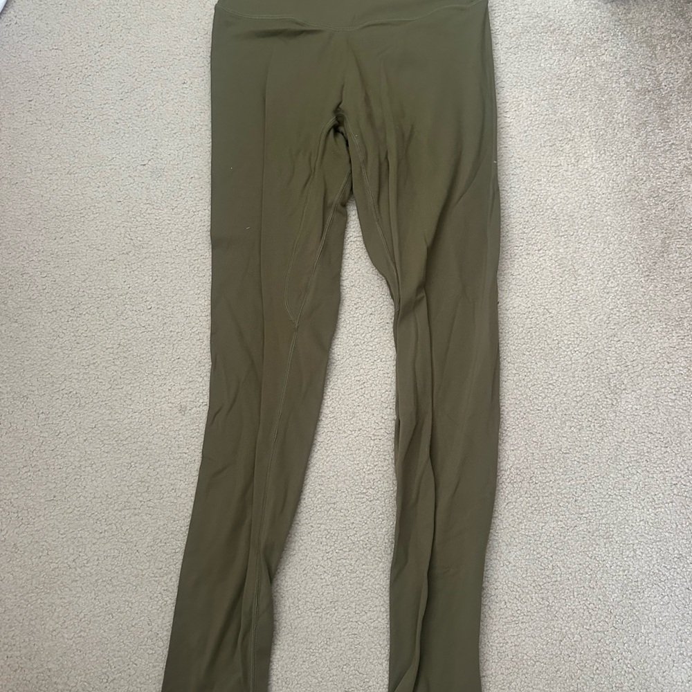 Vitality (Balance Athletica) Olive Green Leggings